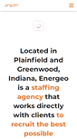 Mobile Screenshot of energeostaffing.com